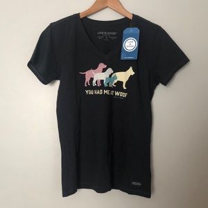 NWT Life Is Good Women’s Crusher Tee